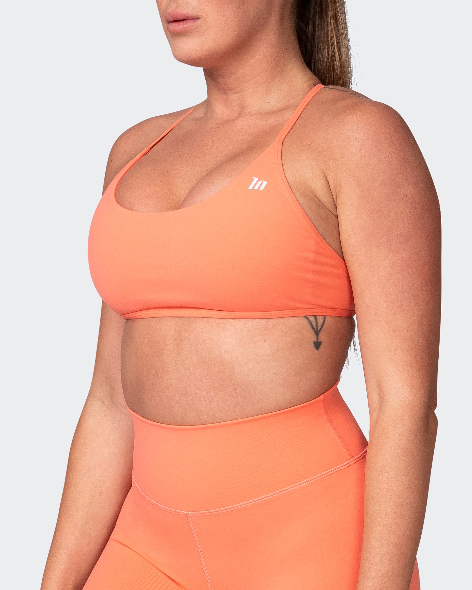 Essence Bralette - Hot Coral