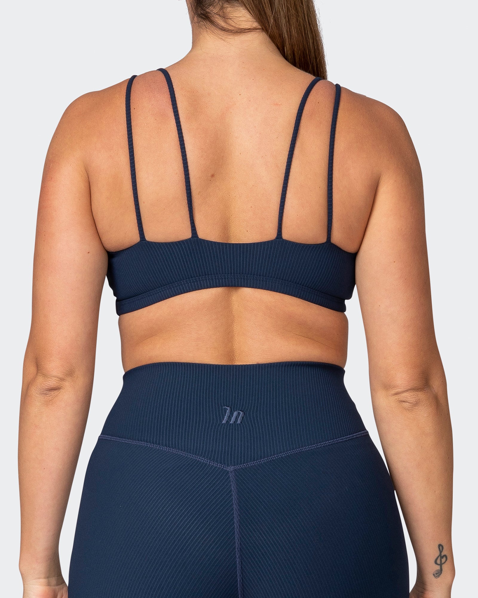 All Day Rib Bralette - Navy