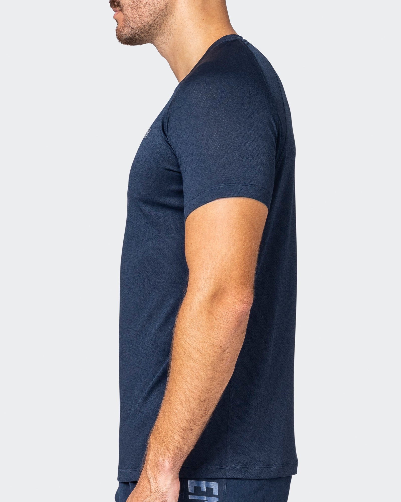 New Heights Running Tee - Navy