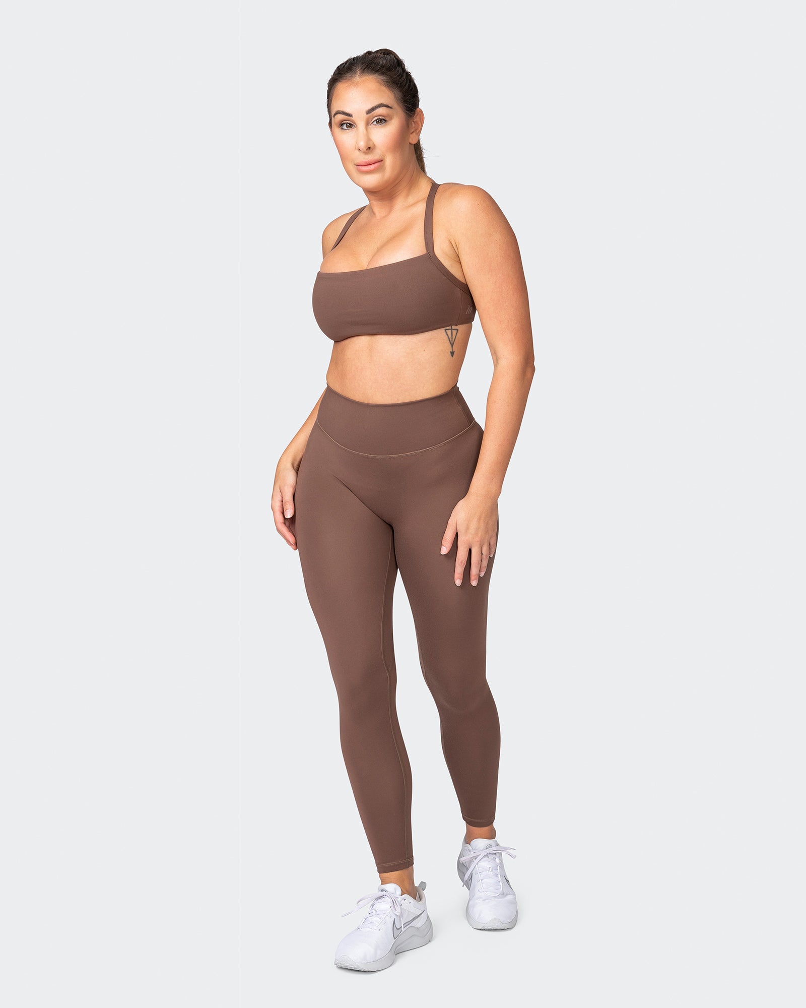 Zero Rise Everyday Ankle Length Leggings - Fudge