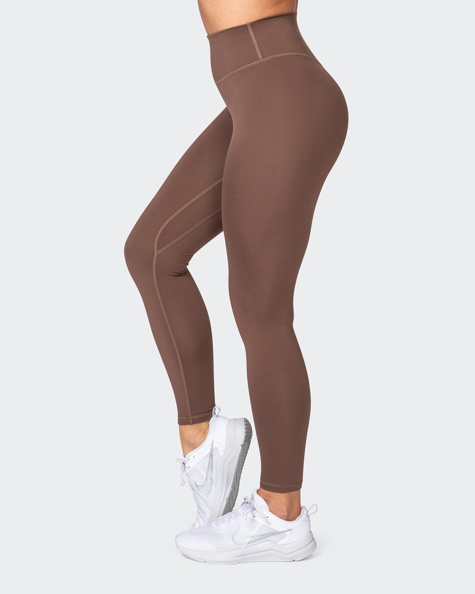 Zero Rise Everyday Ankle Length Leggings - Fudge