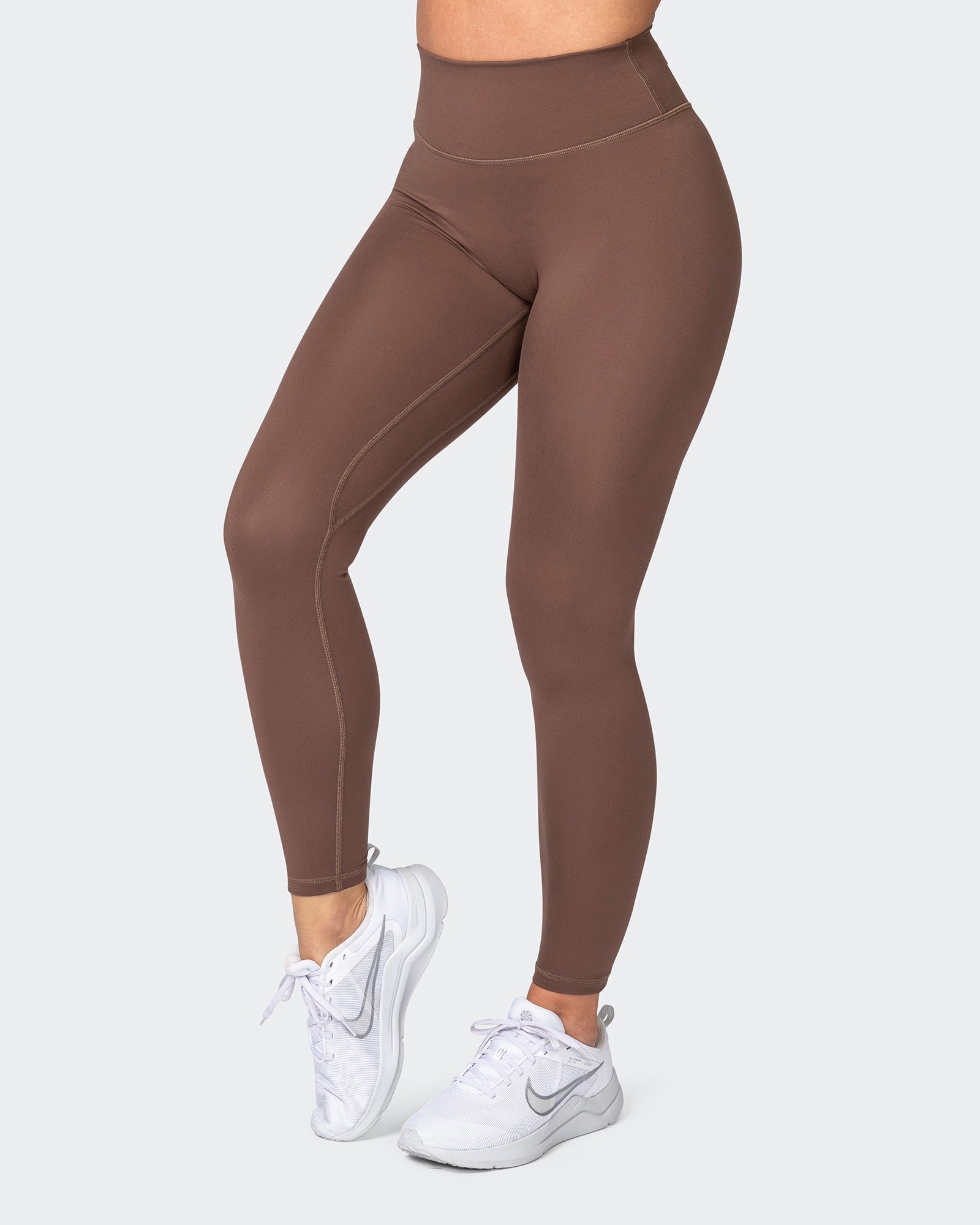 Zero Rise Everyday Ankle Length Leggings - Fudge