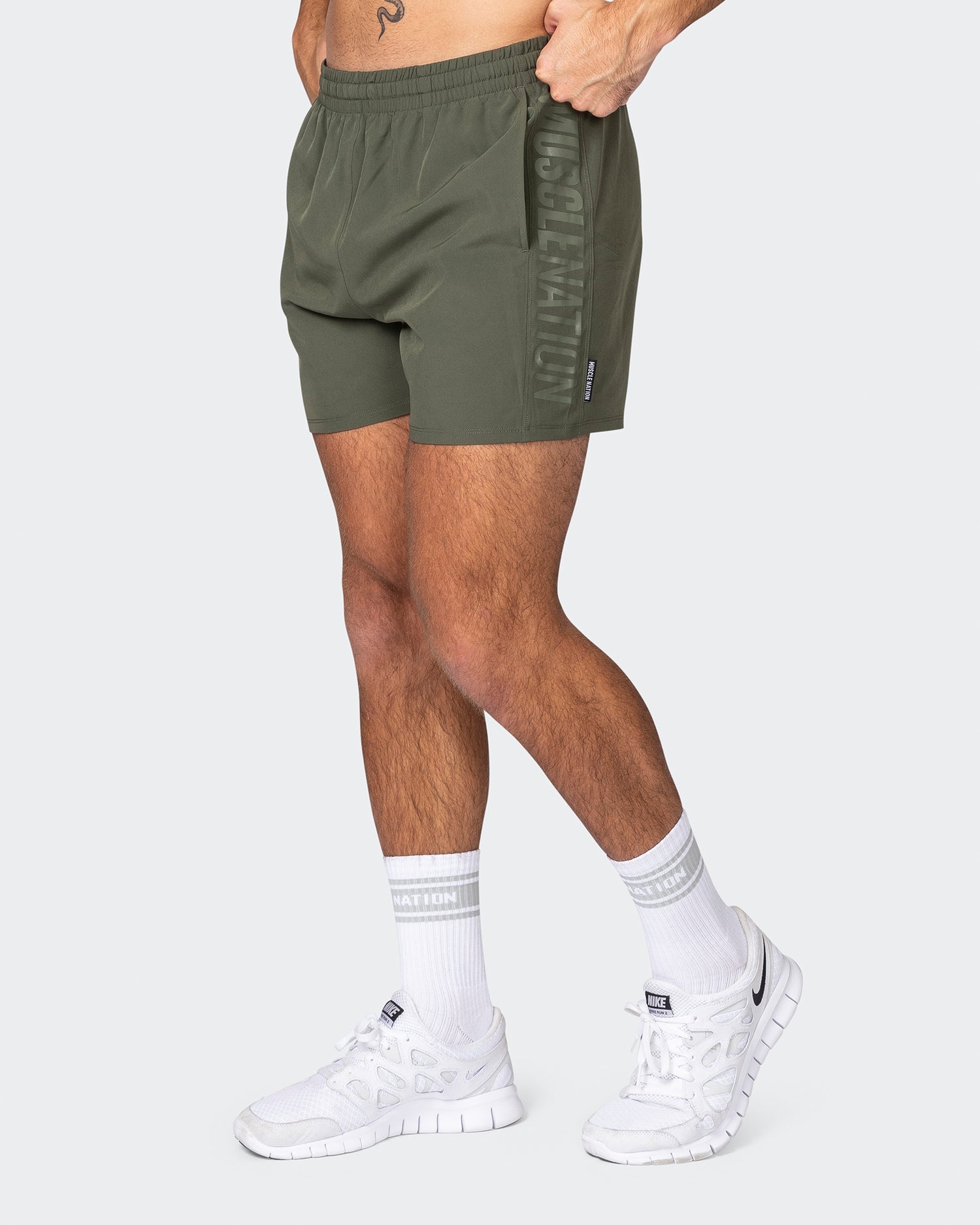 Function 4" Shorts - Dark Khaki
