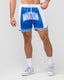 Fadeaway 5'' Basketball Shorts - Bondi Blue / White