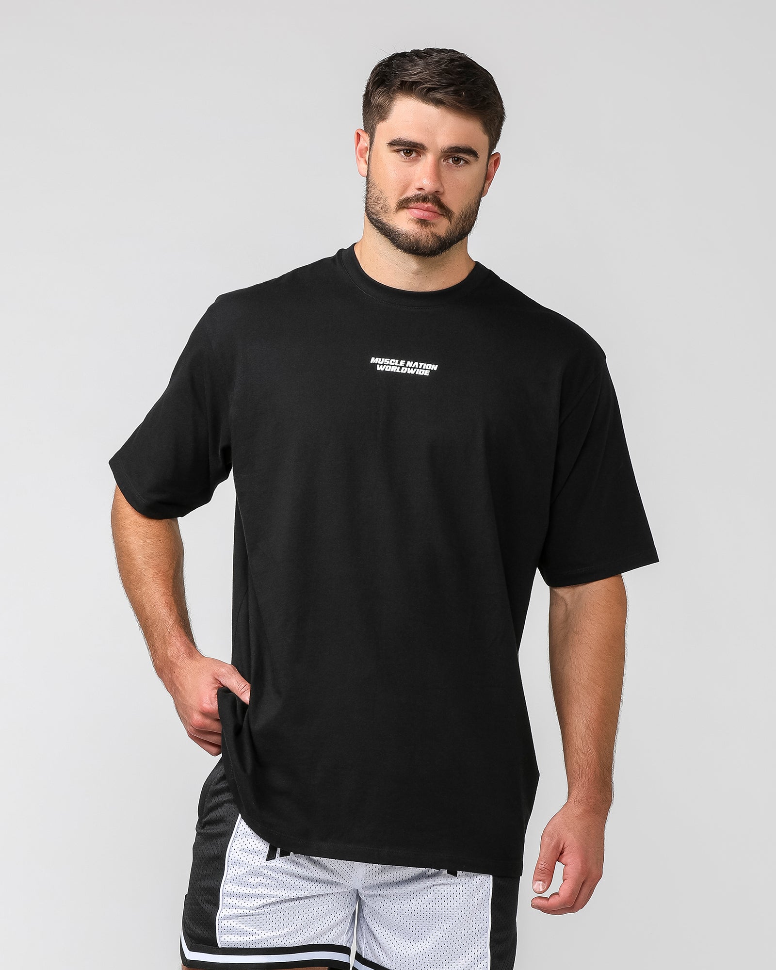 Represent Oversized Tee - Black