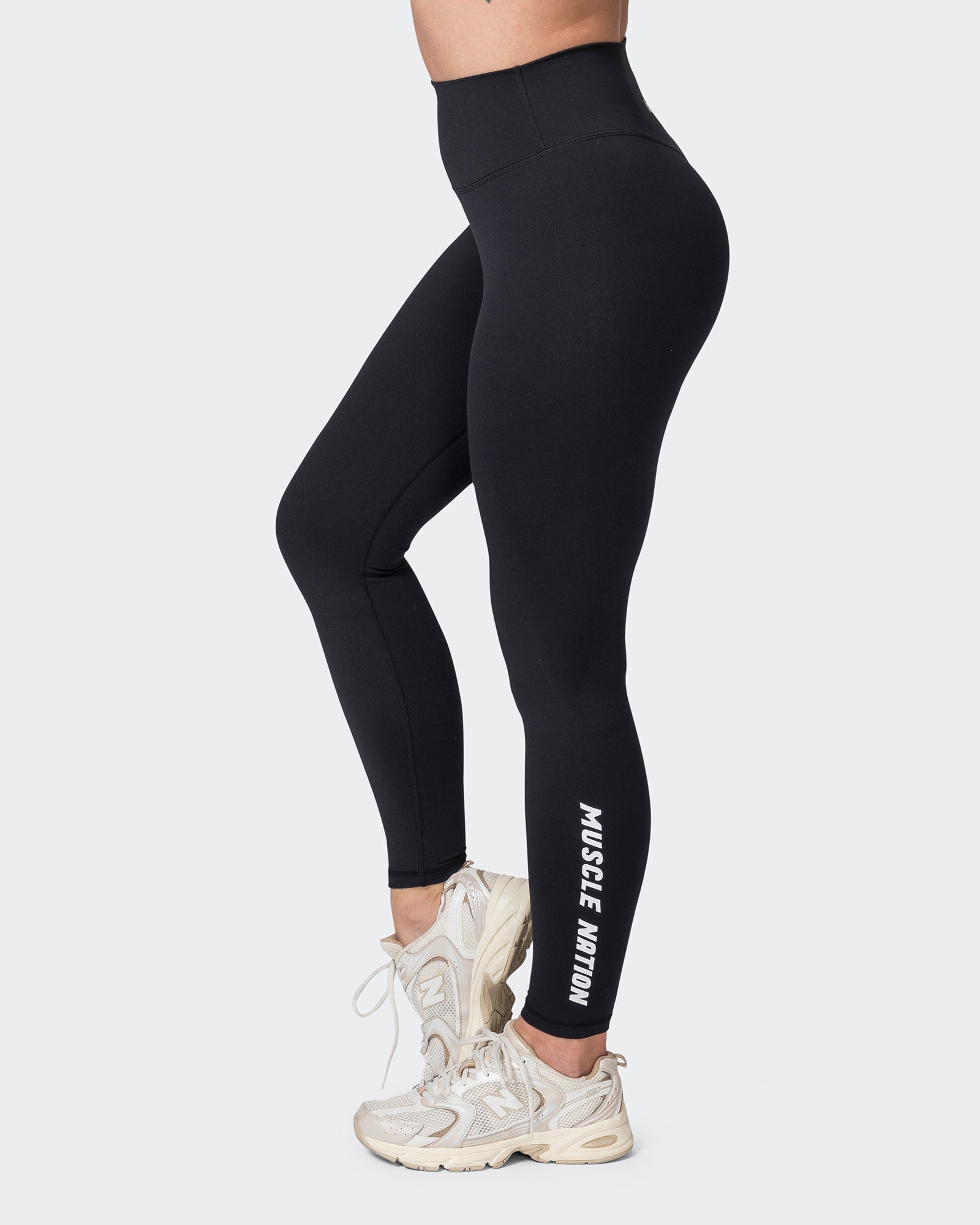 Replay Signature Ankle Length Leggings - Black