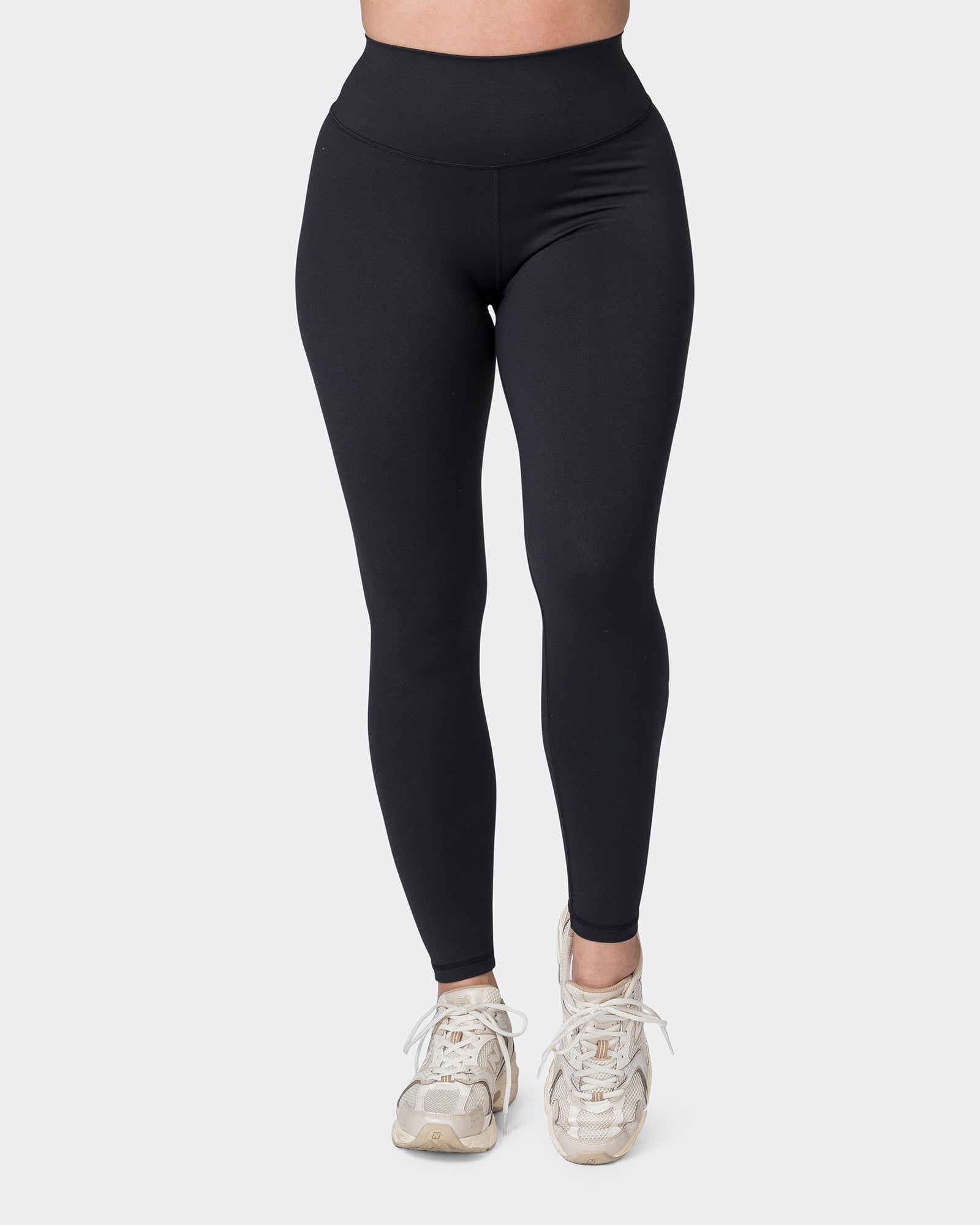 Black ankle length on sale leggings