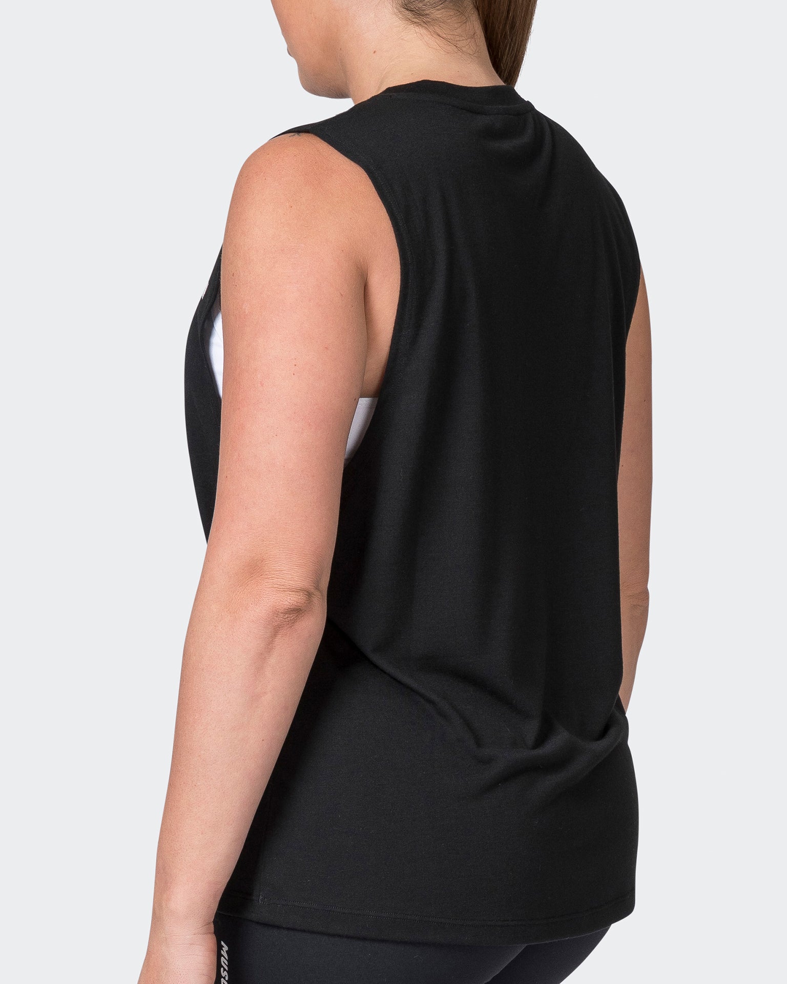 Worldwide Drop Arm Tank - Black-Singlets & Tanks-XXS-042332BLK-XXS-MNAPPRL23869-5-Muscle Nation