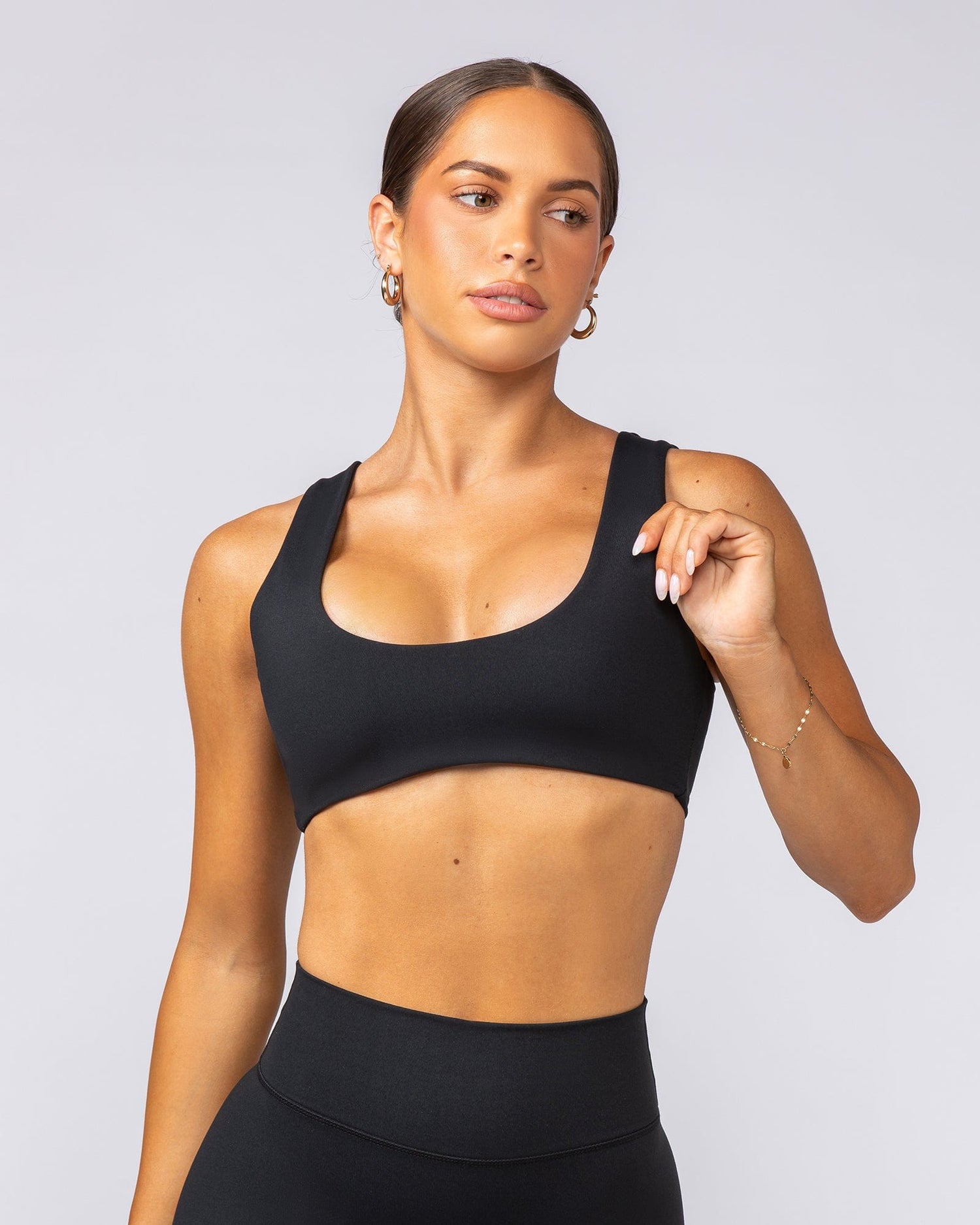 Elite Bralette Black - Muscle Nation women's bralette