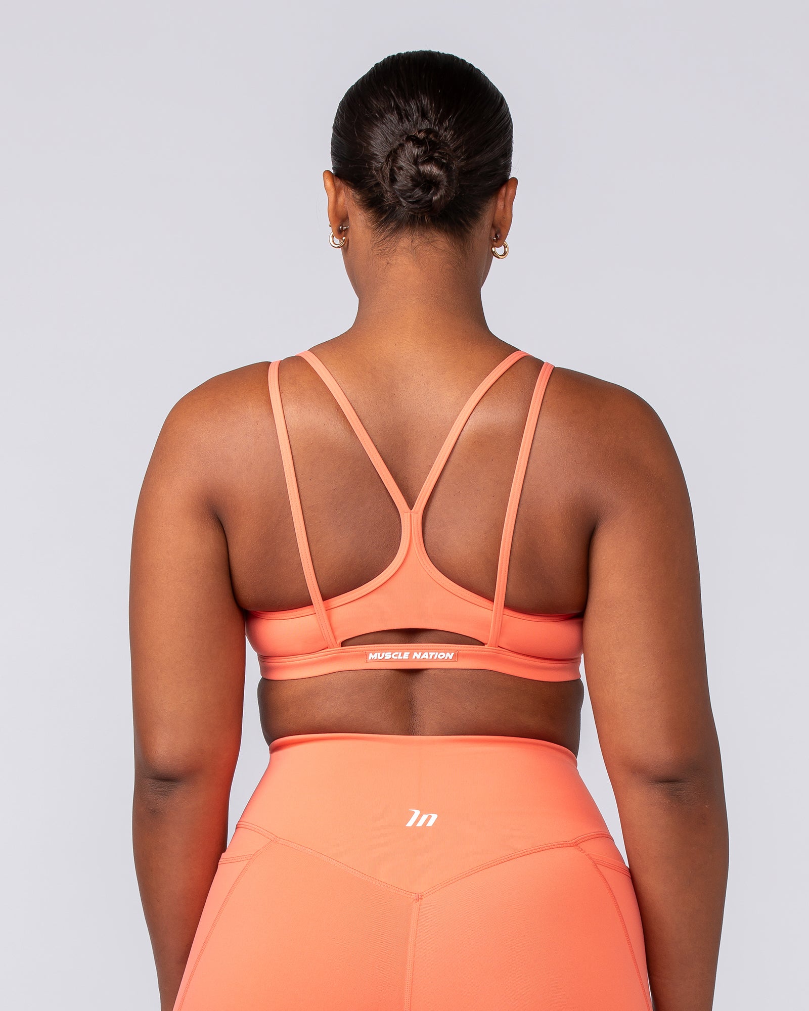 Pace It Bra - Hot Coral