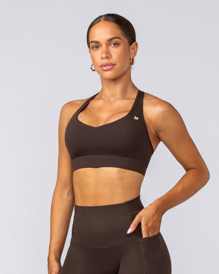 Elite Support Bra - Cocoa-Sports Bras-XXS-022501COCOA-XXS-MNAPPRL40752-2-Muscle Nation