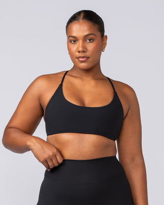 Liberty Strike Bralette - Black-Bralettes-XXS-022506BLK-XXS-MNAPPRL40539-1-Muscle Nation