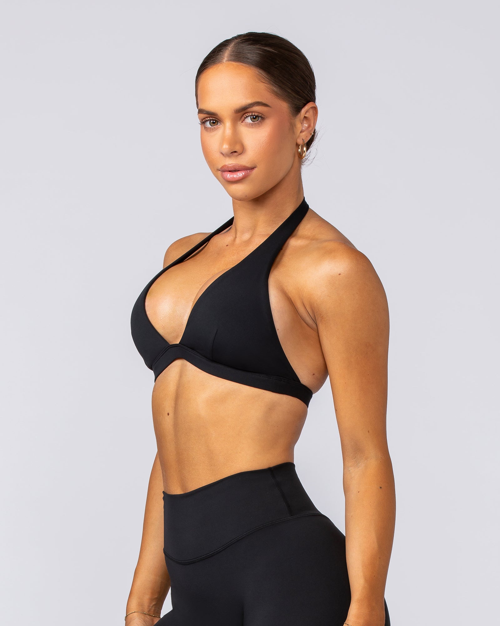 Halter Bralette - Black