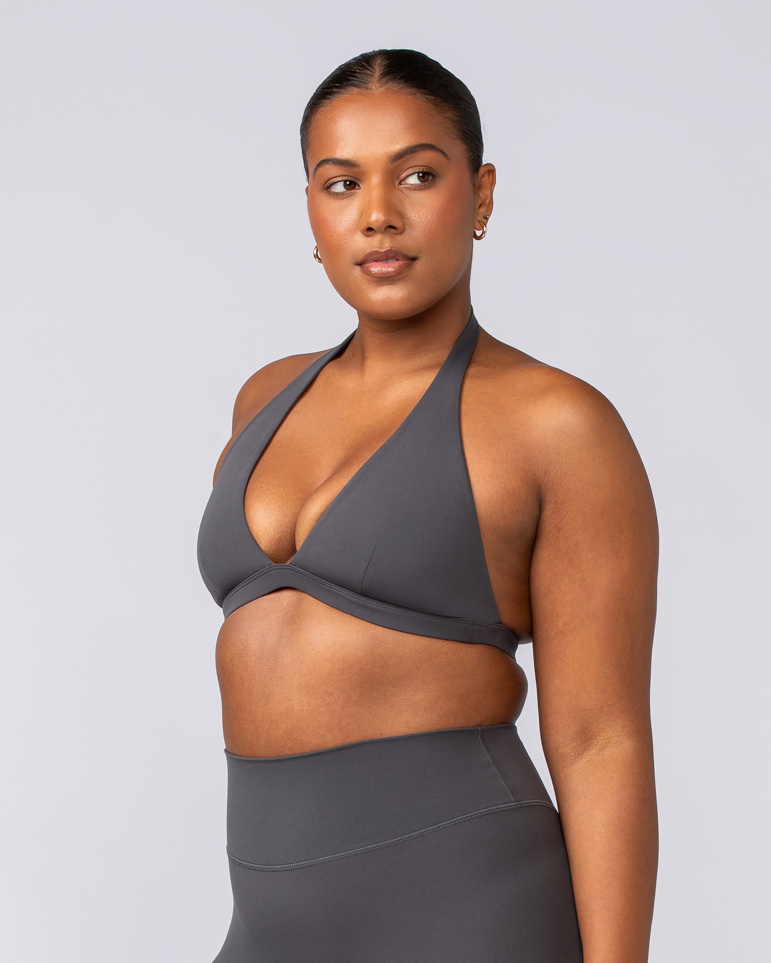 Halter Bralette - Phantom-Bralettes-XXS-022505PHNTM-XXS-MNAPPRL40709-4-Muscle Nation