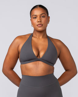 Halter Bralette - Phantom-Bralettes-XXS-022505PHNTM-XXS-MNAPPRL40709-1-Muscle Nation