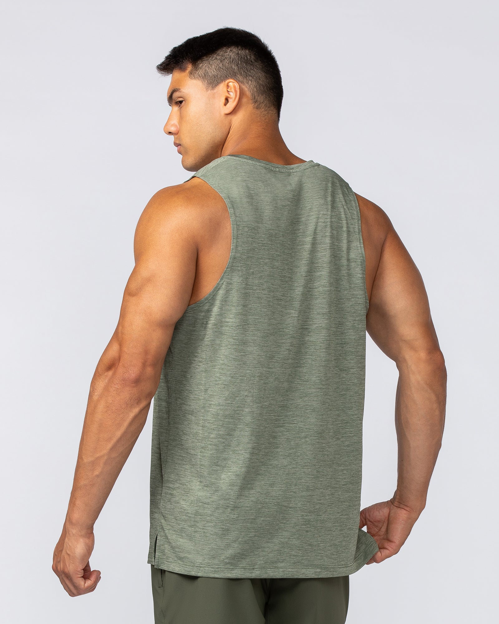 Aero Active Tank - Dark Khaki