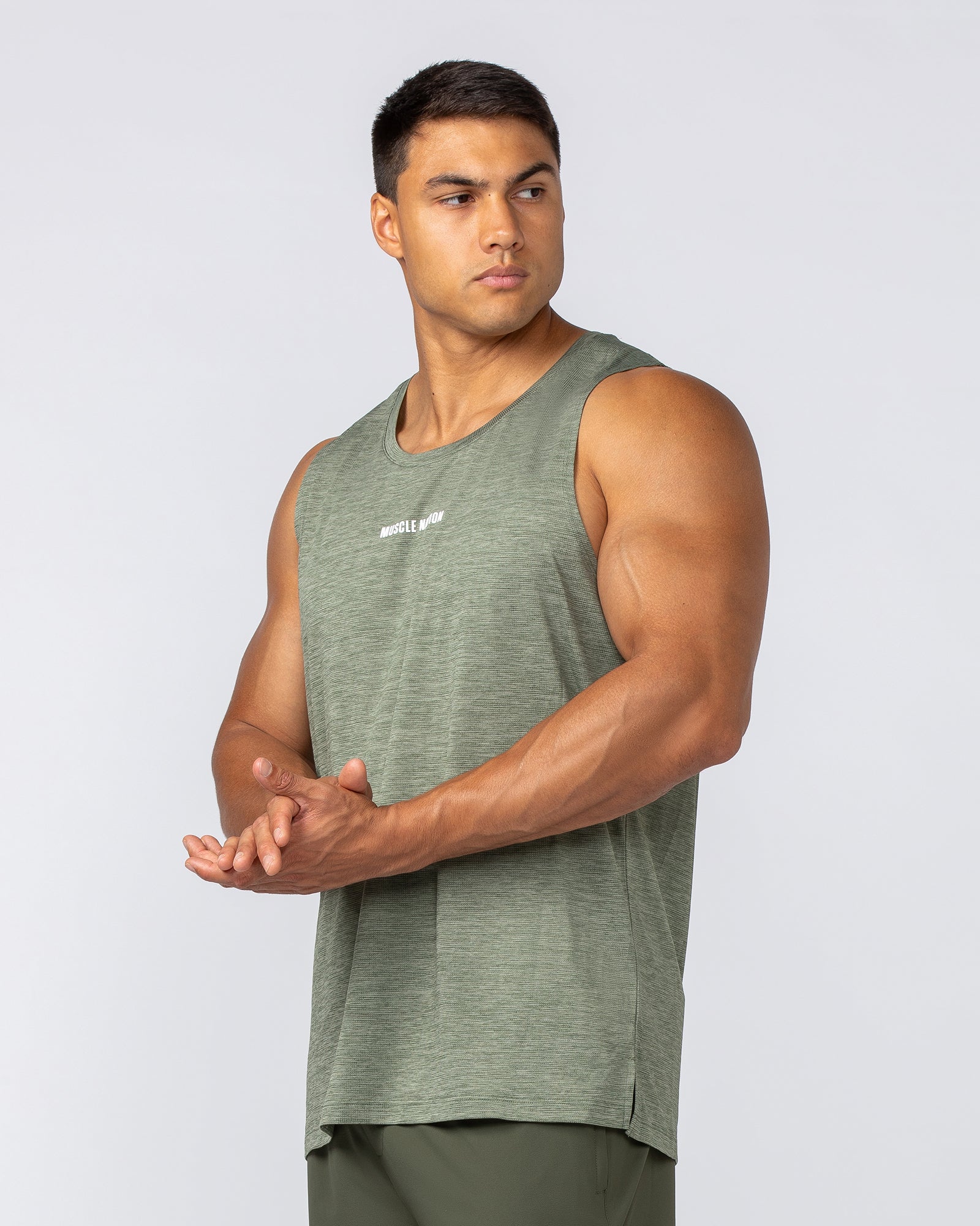 Aero Active Tank - Dark Khaki