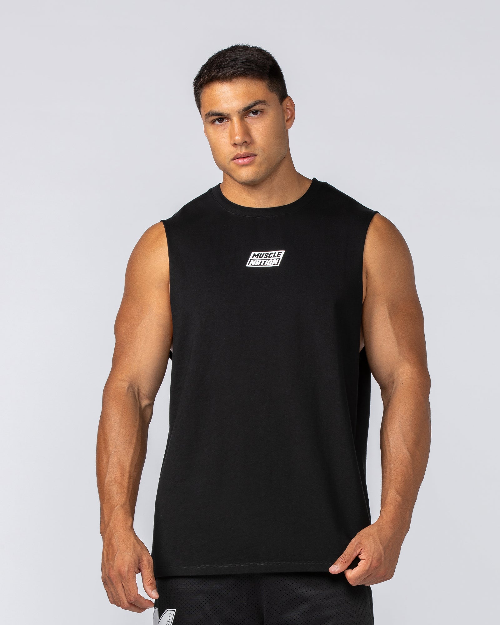 Throwback Training Tank - Black