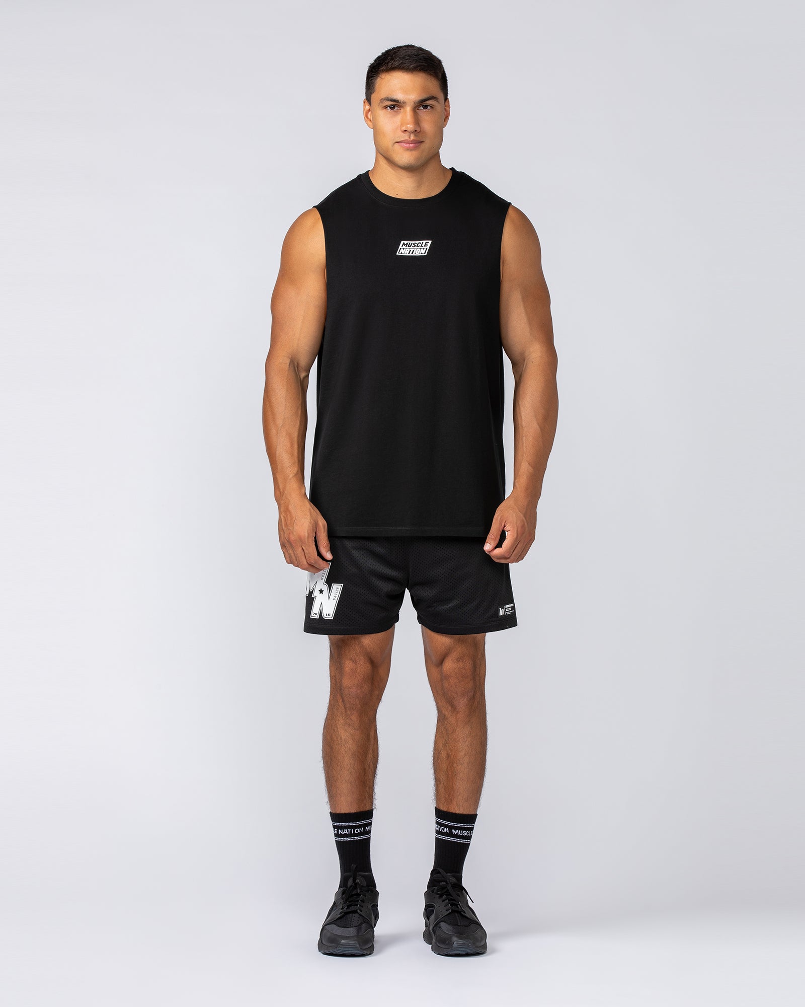 Throwback Training Tank - Black