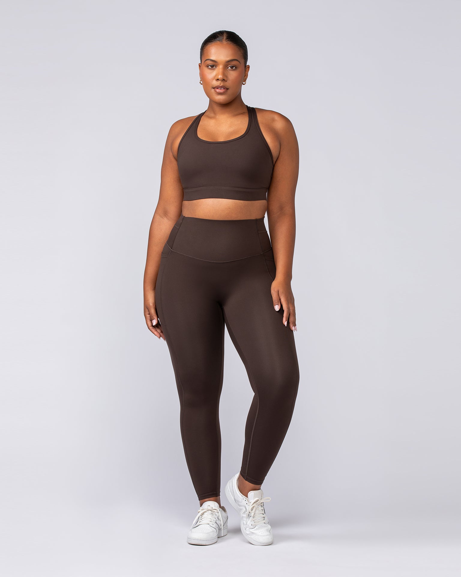 Unrivalled Moulded Bra - Cocoa-Sports Bras-XS-022502COCOA-XS-MNAPPRL40592-5-Muscle Nation