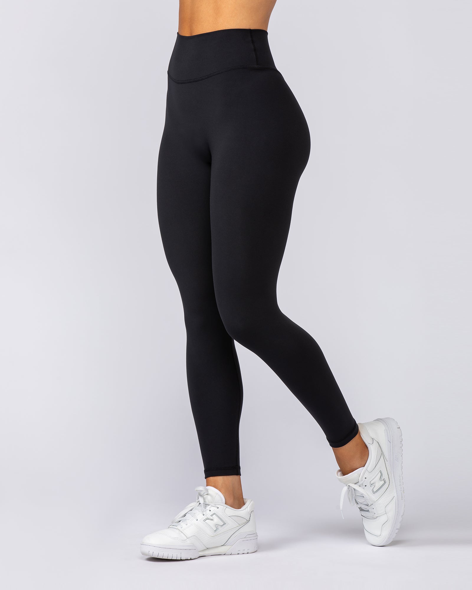 Liberty Zero Rise Ankle Length Leggings - Black