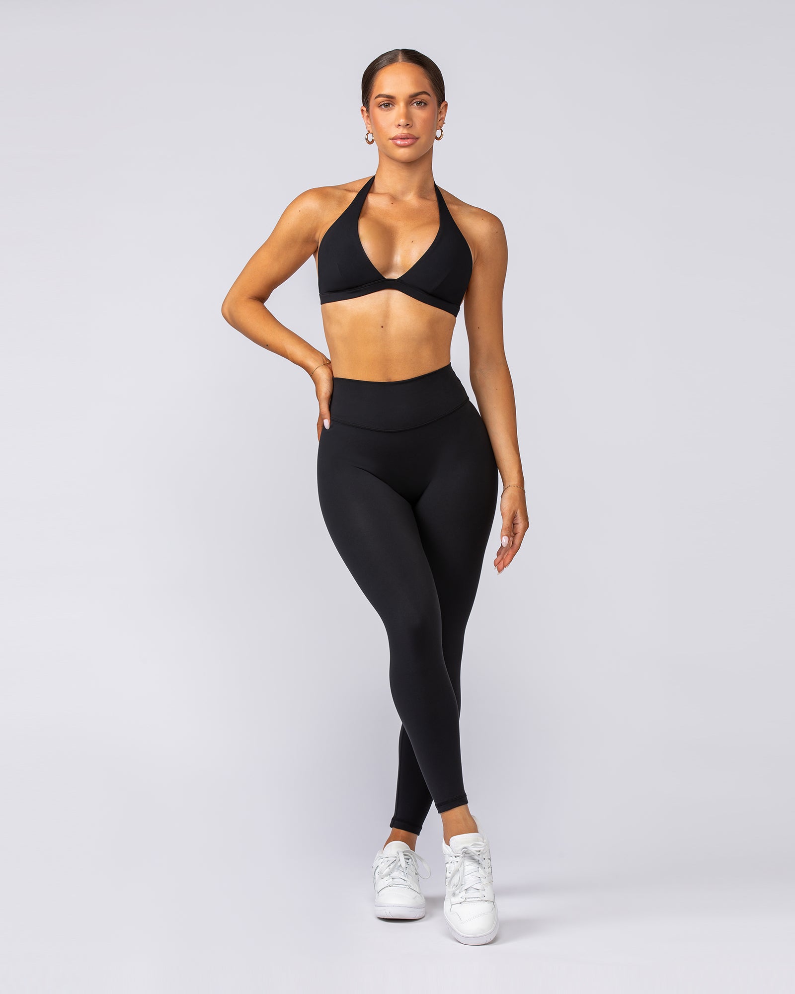 Liberty Zero Rise Ankle Length Leggings - Black