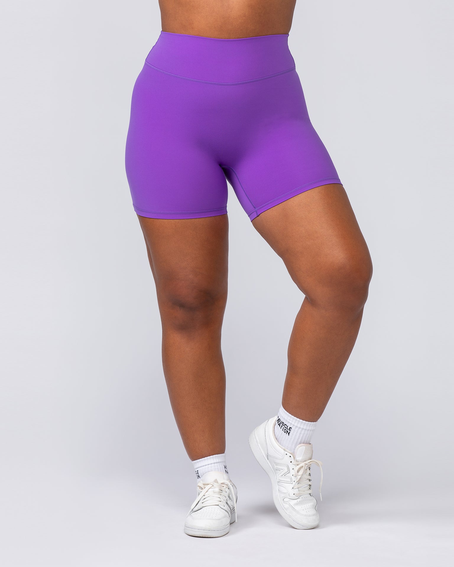 Liberty Zero Rise Bike Shorts - Viola-Bottoms-XXS-022507VIOLA-XXS-MNAPPRL40657-3-Muscle Nation