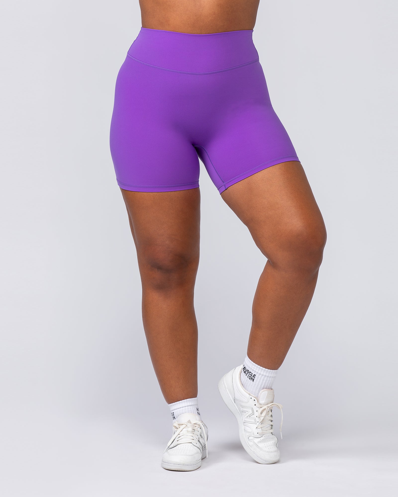 Liberty Zero Rise Bike Shorts - Viola