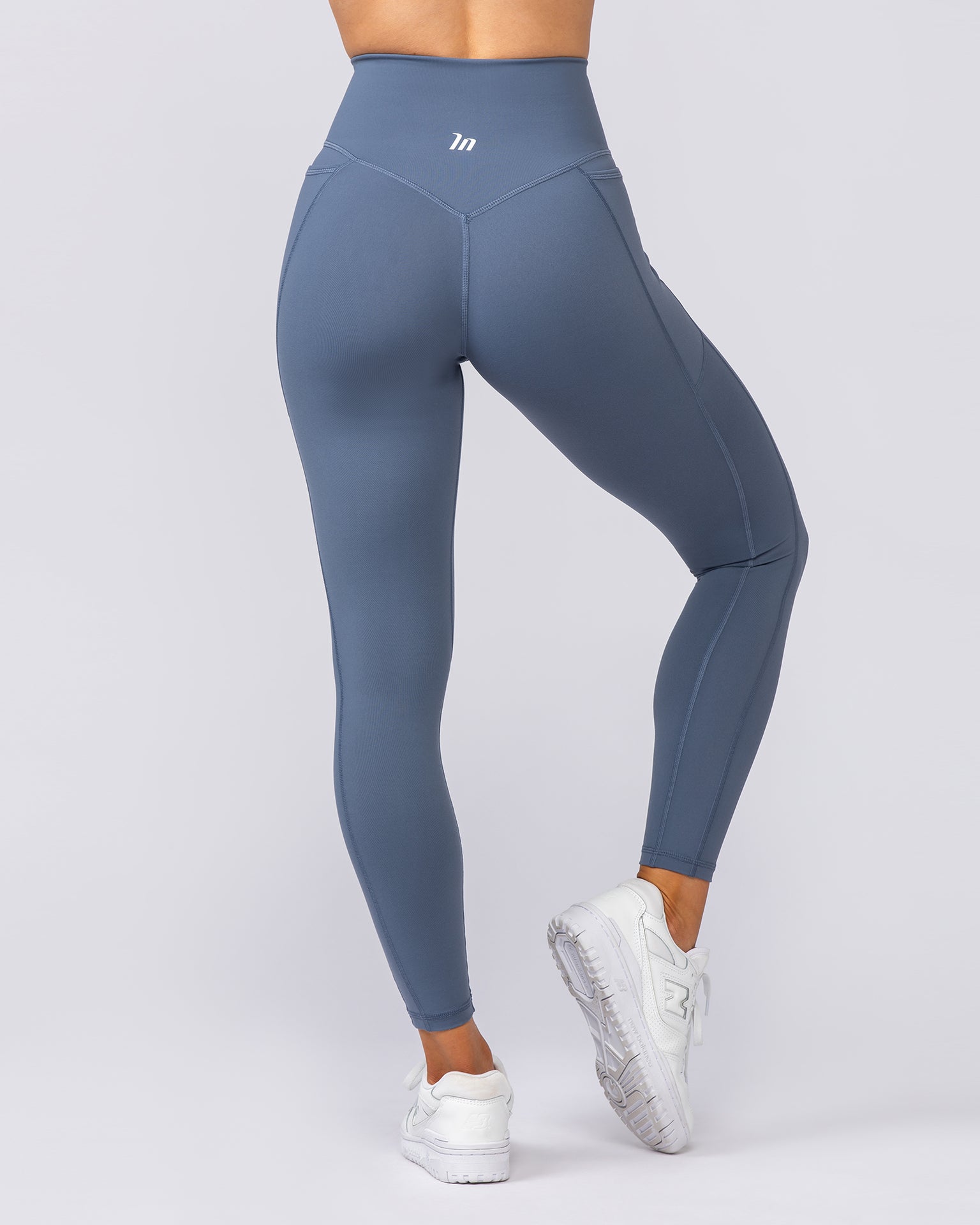Agility Pocket Ankle Length Leggings - Arctic-Leggings-XXS-092406ARCTIC-XXS-MNAPPRL40329-6-Muscle Nation