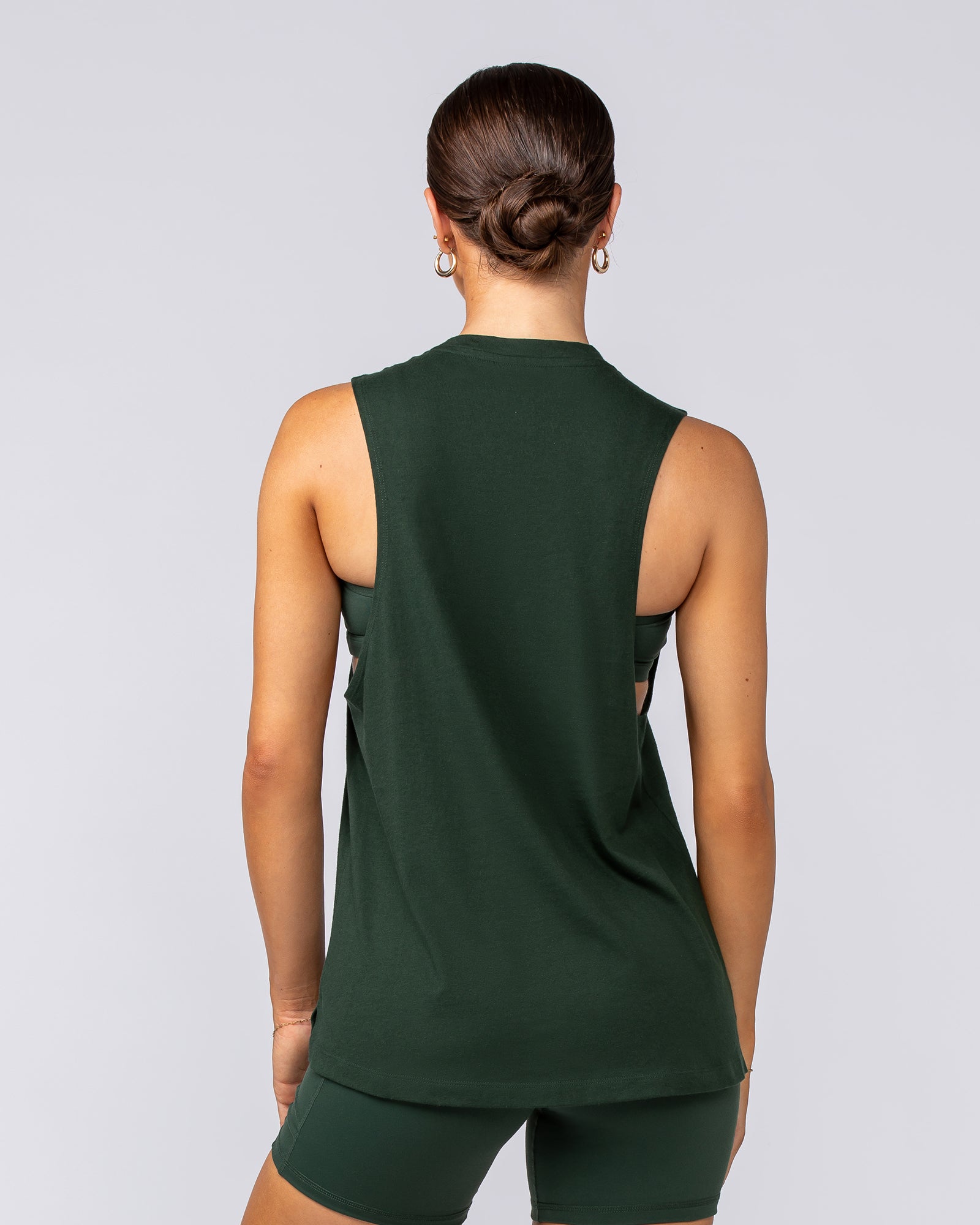 Essential Training Tank - Forest Green