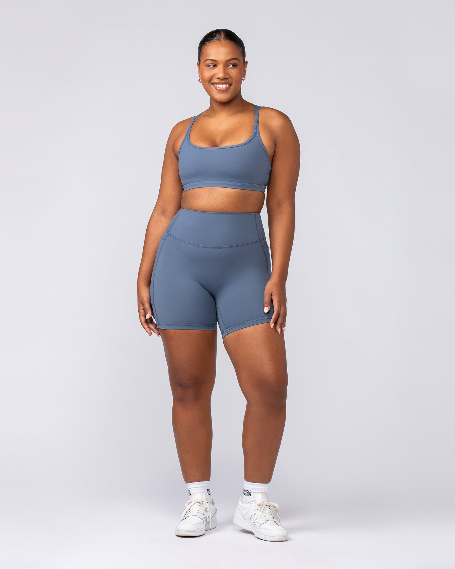 Agility Pocket Bike Shorts - Arctic-Shorts-XXS-092405ARCTIC-XXS-MNAPPRL40293-6-Muscle Nation