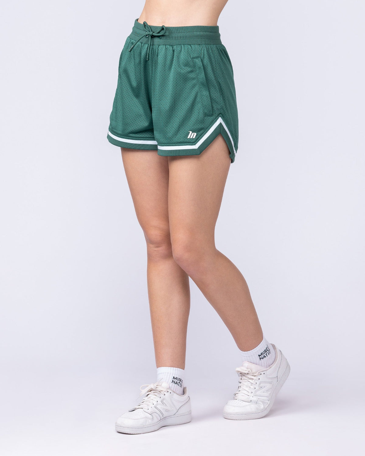 3" Basketball Shorts Evergreen