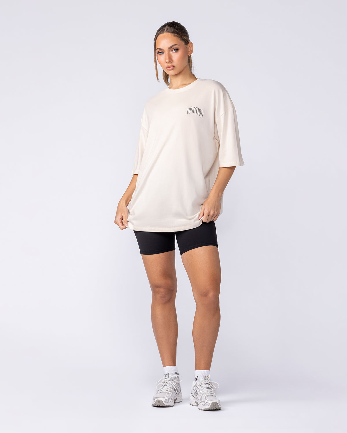 Relic Oversized Tee in Travertine – image 7