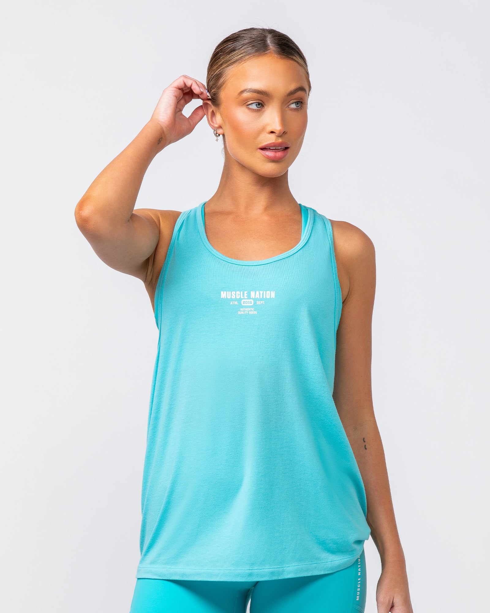 Classic Training Tank - Pale Aquatic