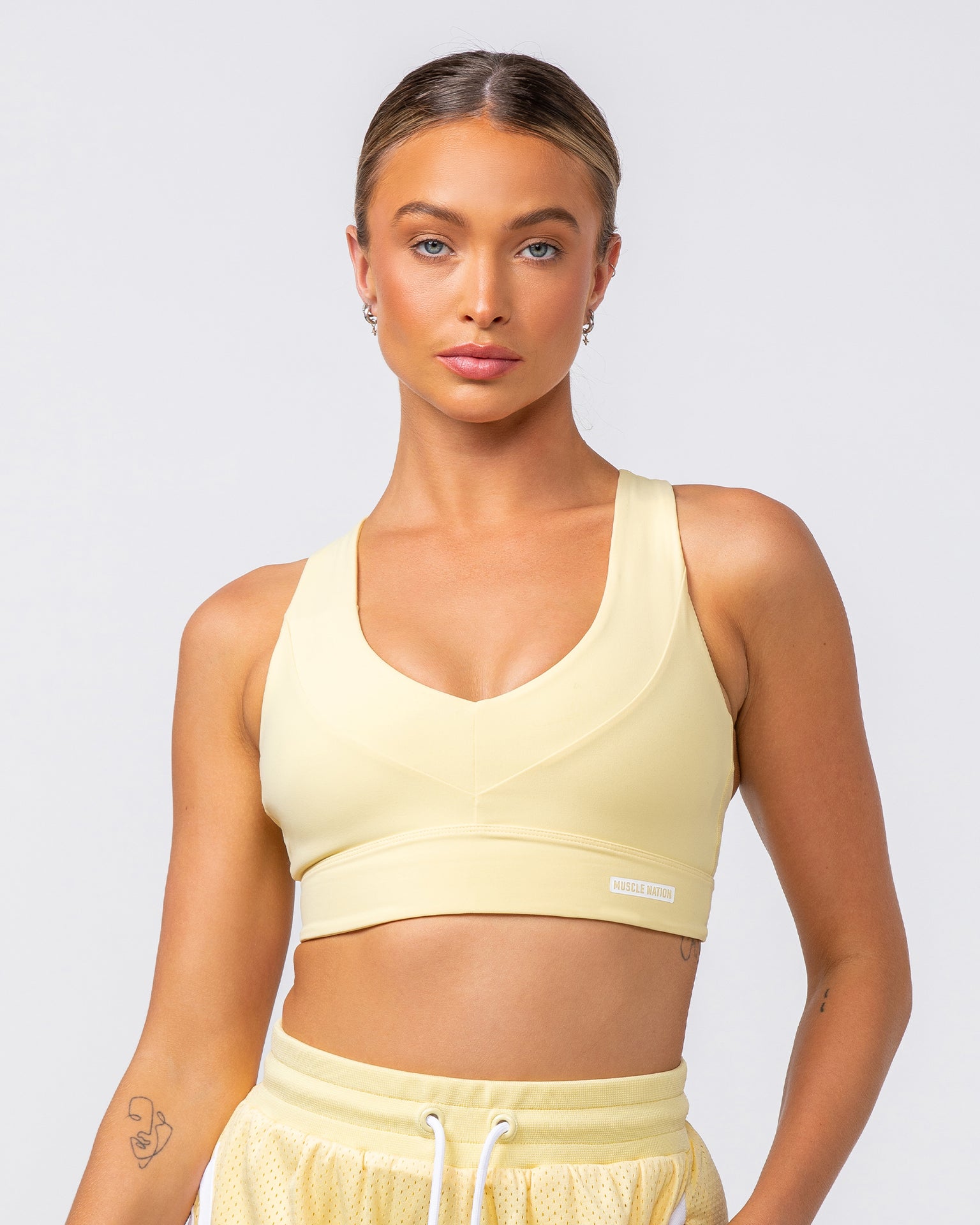 Scope Bra - Panna Cotta-Sports Bras-XXS-082419PANCOT-XXS-MNAPPRL32124-1-Muscle Nation