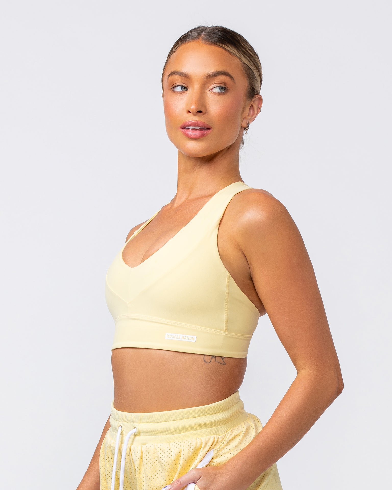 Scope Bra - Panna Cotta-Sports Bras-XXS-082419PANCOT-XXS-MNAPPRL32124-3-Muscle Nation