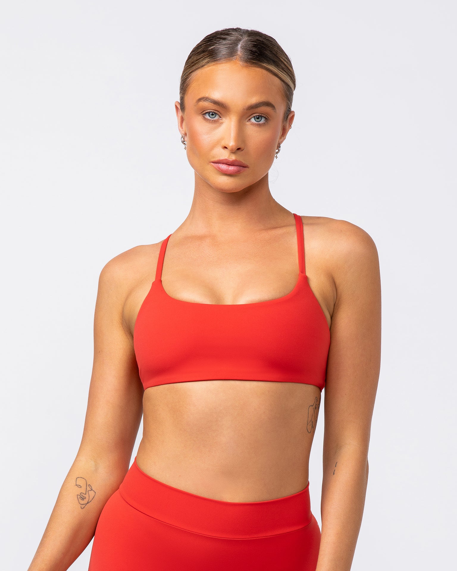 Socialite Bralette - Crimson-Bralettes-XXS-082416CRMSN-XXS-MNAPPRL32004-3-Muscle Nation