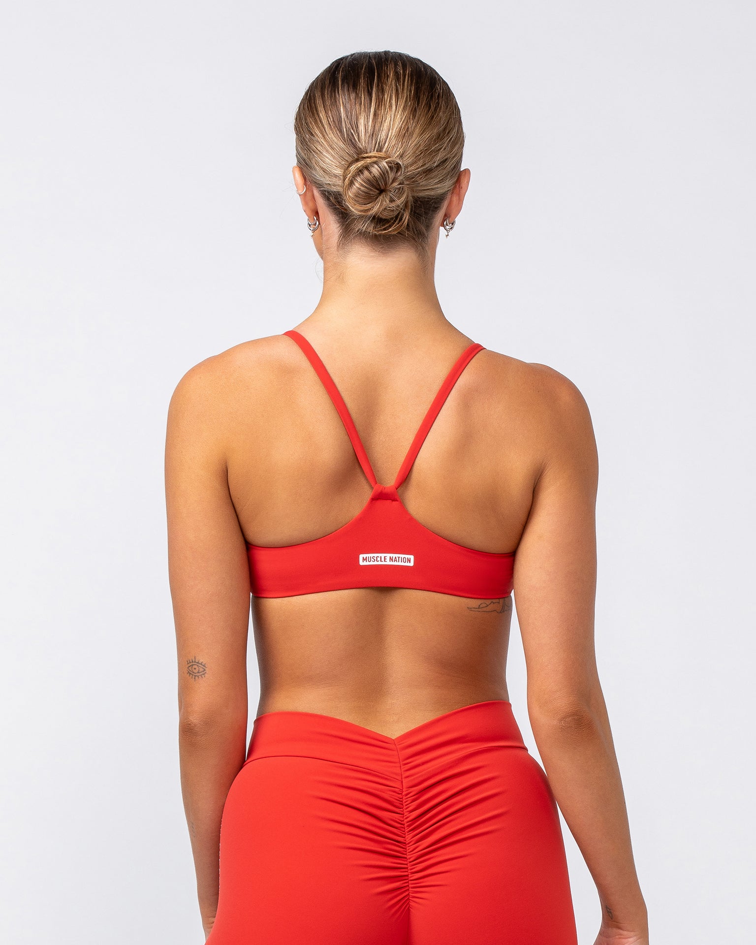 Socialite Bralette - Crimson-Bralettes-XXS-082416CRMSN-XXS-MNAPPRL32004-6-Muscle Nation