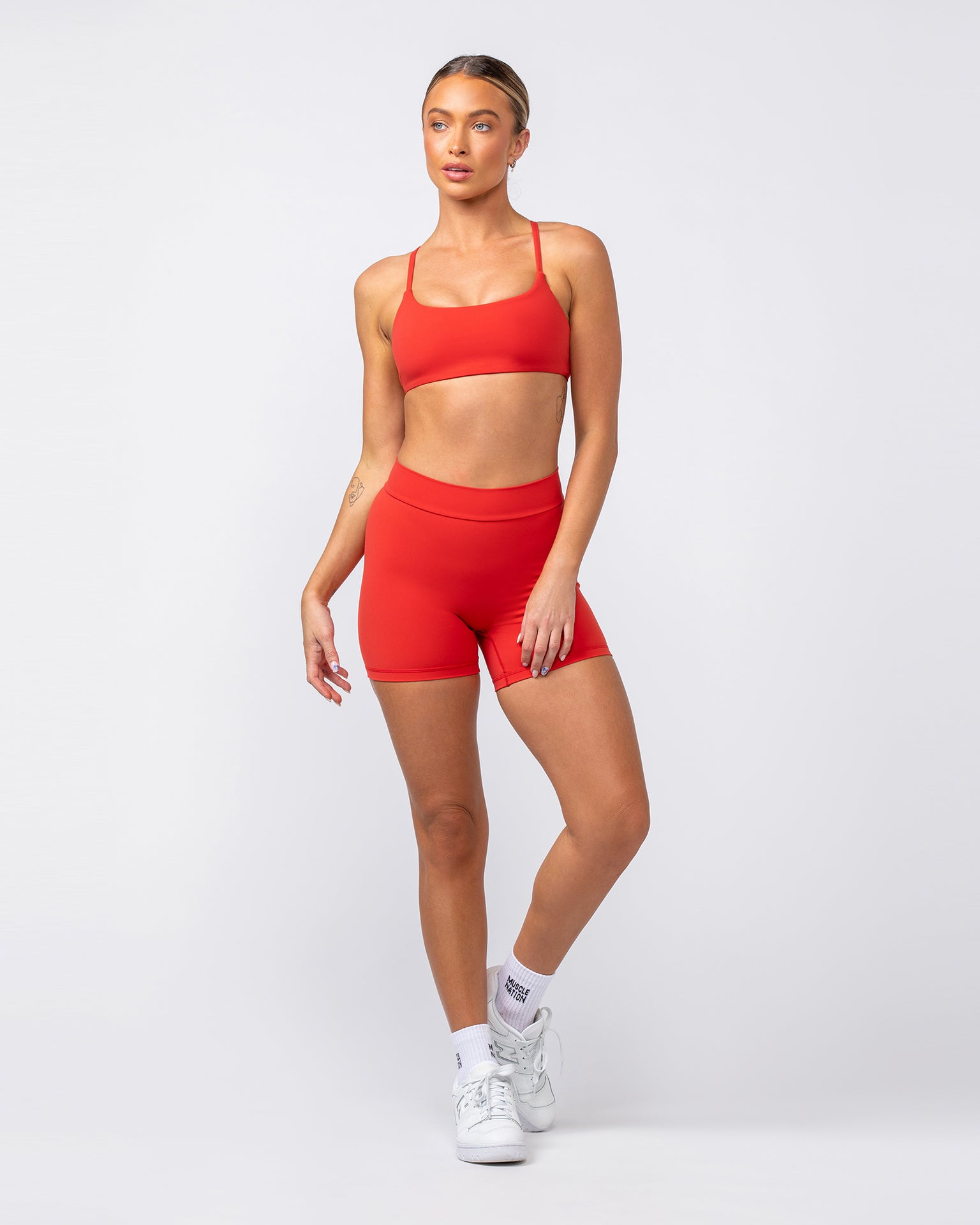 Socialite Bralette - Crimson-Bralettes-XXS-082416CRMSN-XXS-MNAPPRL32004-7-Muscle Nation