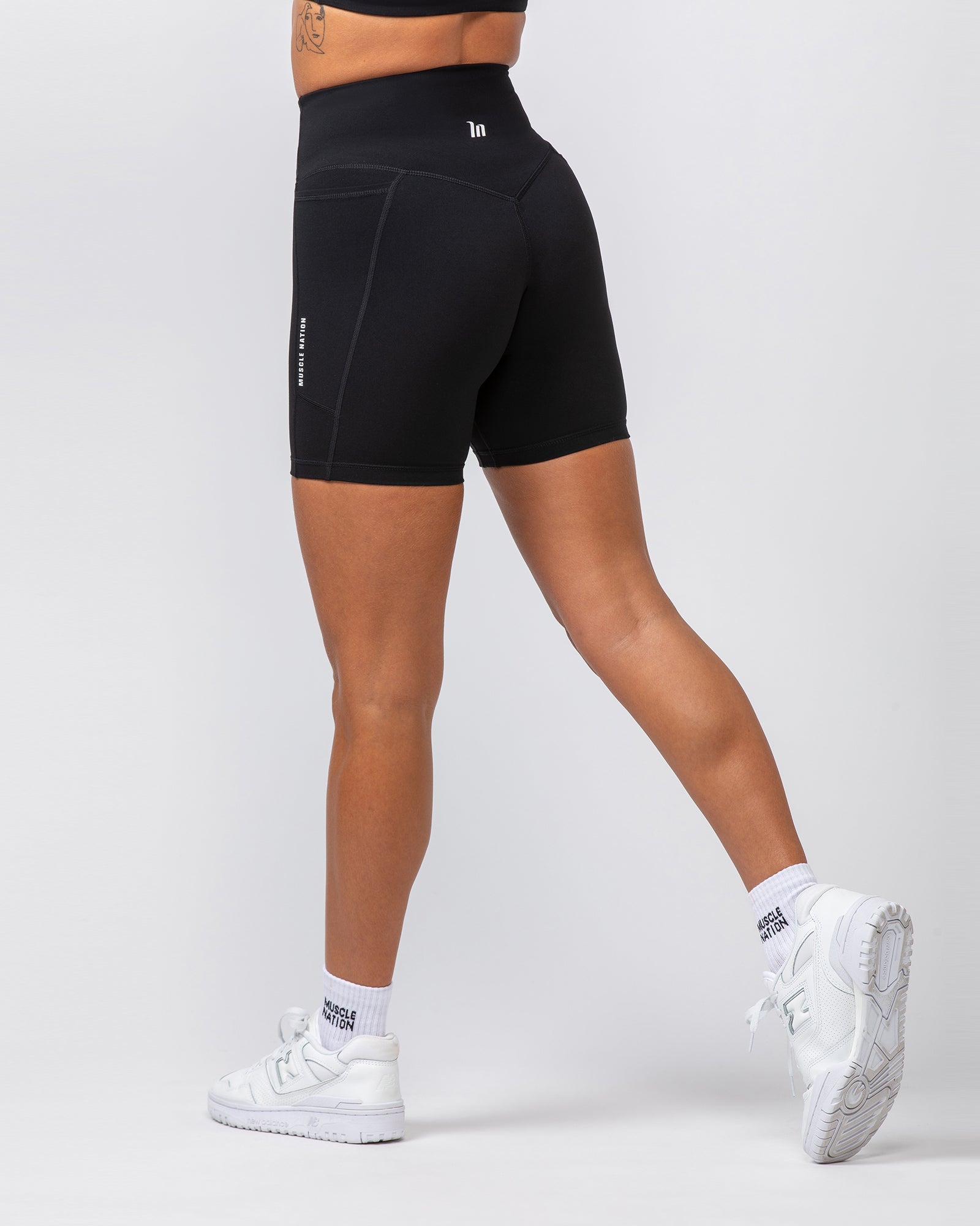 Agility Aura Pocket Bike Shorts - Black