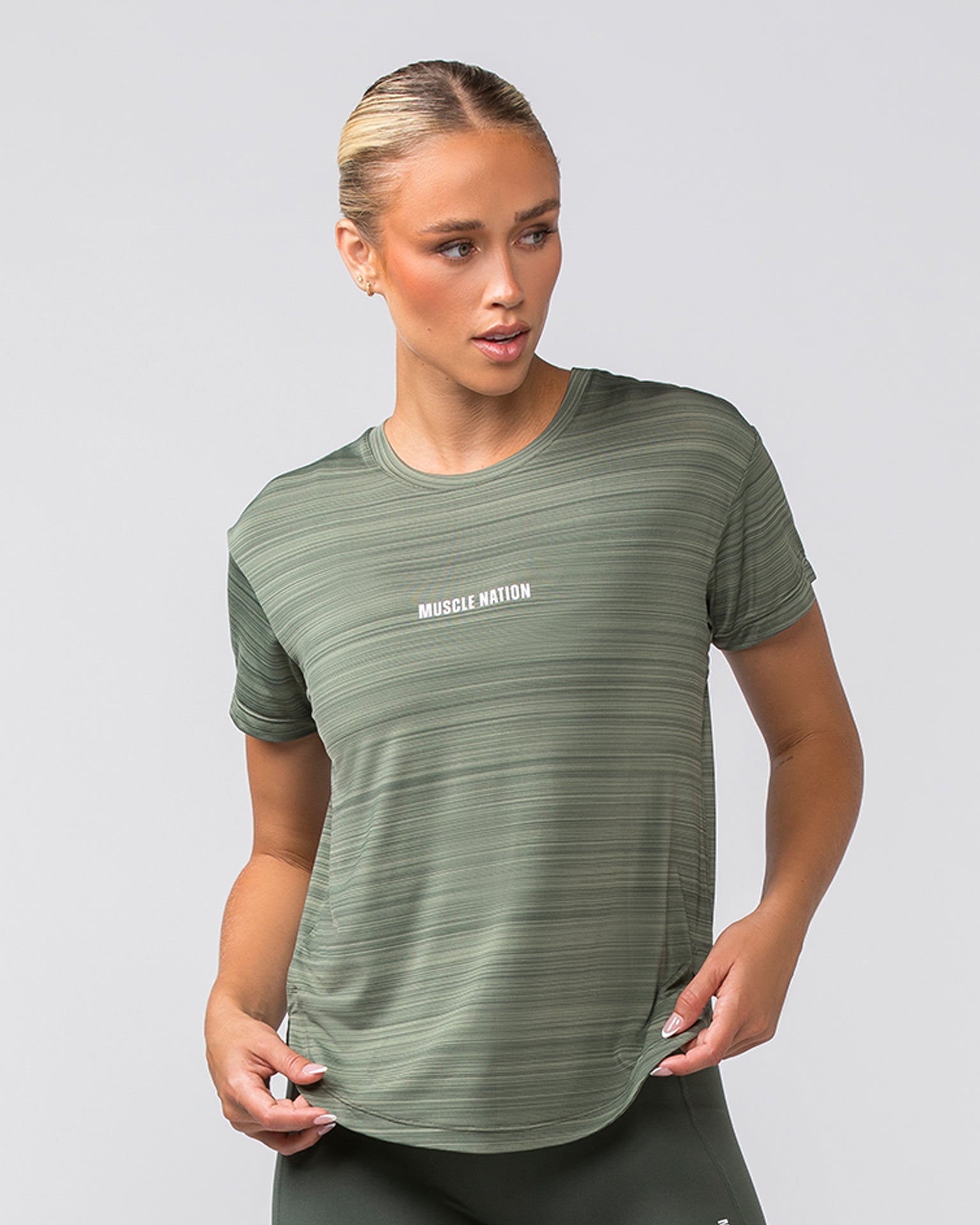 Ignite Training Tee - Eucalyptus-T-Shirts-XXS-032420EUYPTS-XXS-MNAPPRL29842-2-Muscle Nation