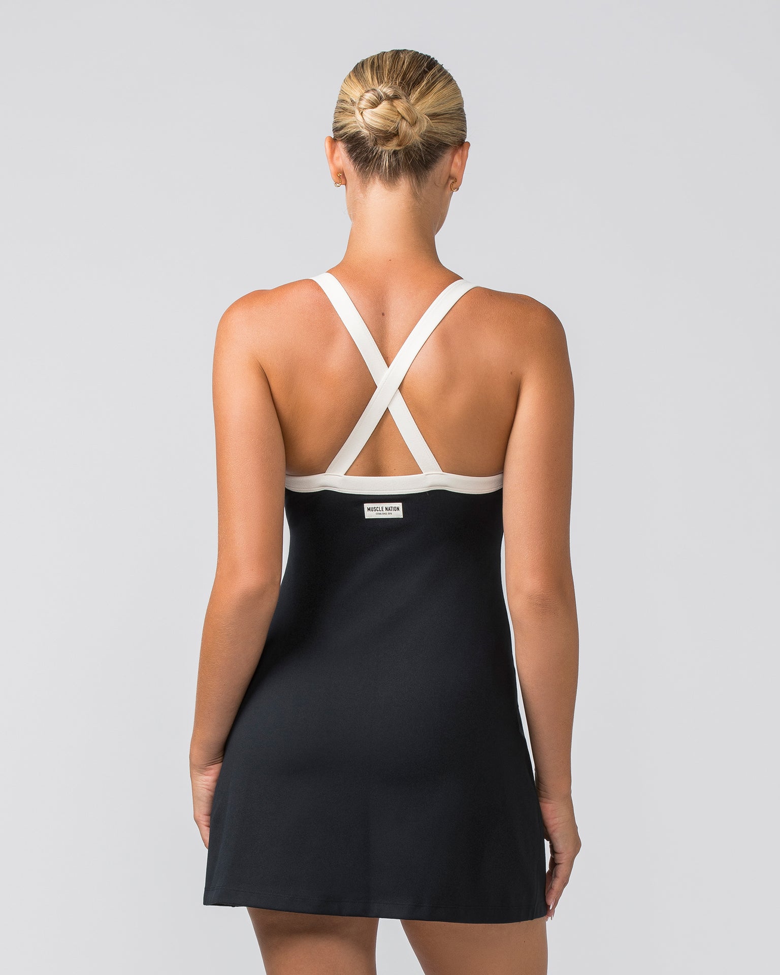 Clubhouse Everyday Dress - Black-One Piece-XXS-032409BLK-XXS-MNAPPRL29824-6-Muscle Nation