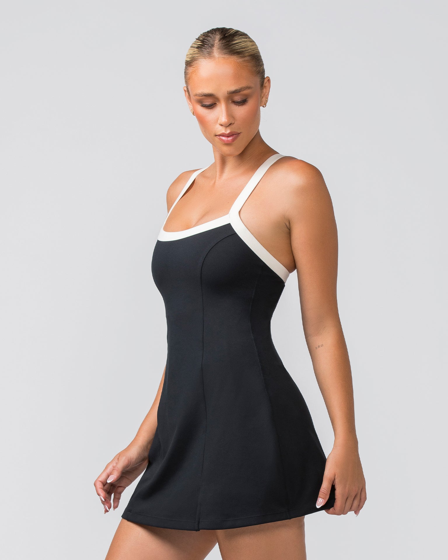 Clubhouse Everyday Dress - Black-One Piece-XXS-032409BLK-XXS-MNAPPRL29824-3-Muscle Nation