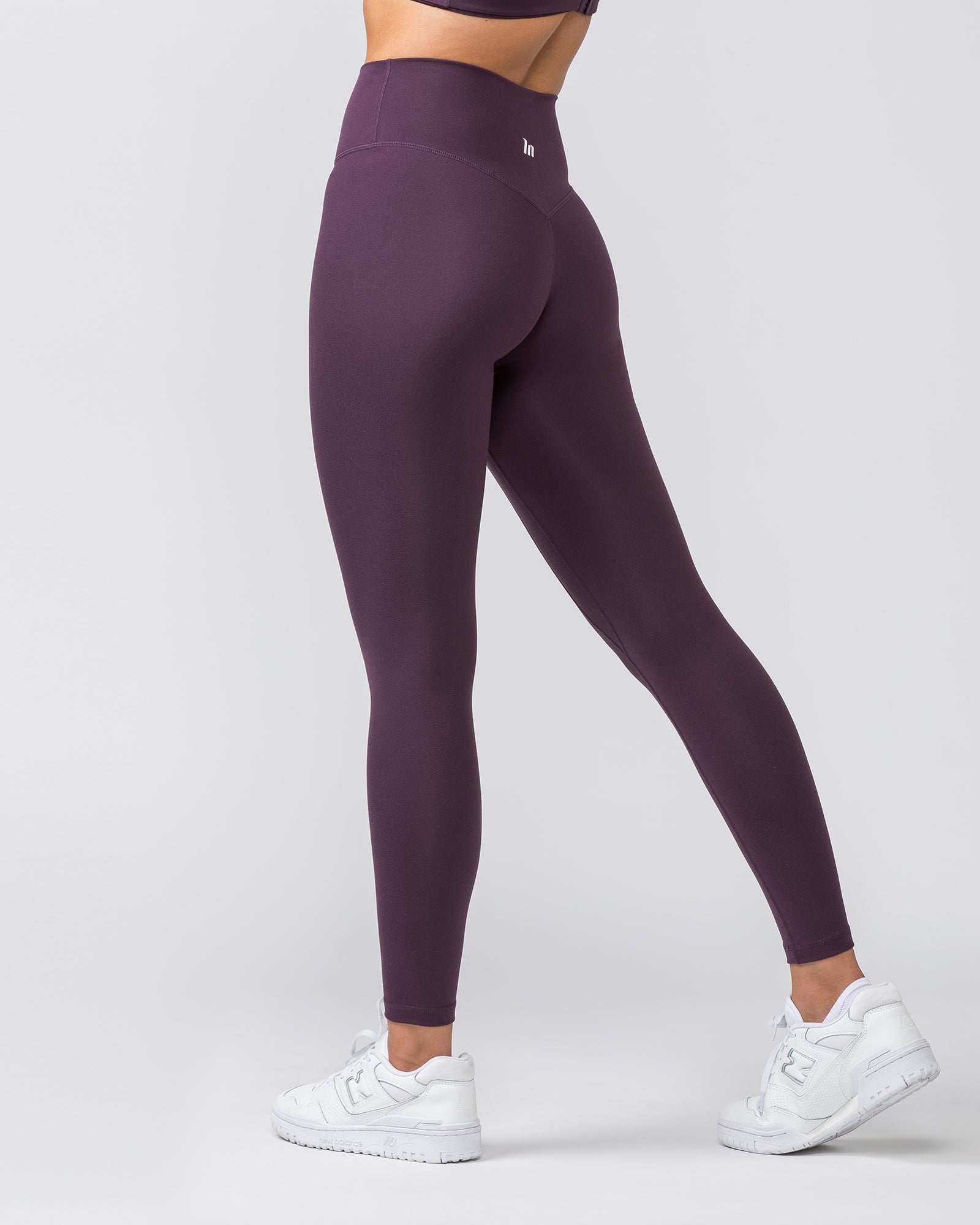 Zero Rise Everyday Ankle Length Leggings - Midnight Plum