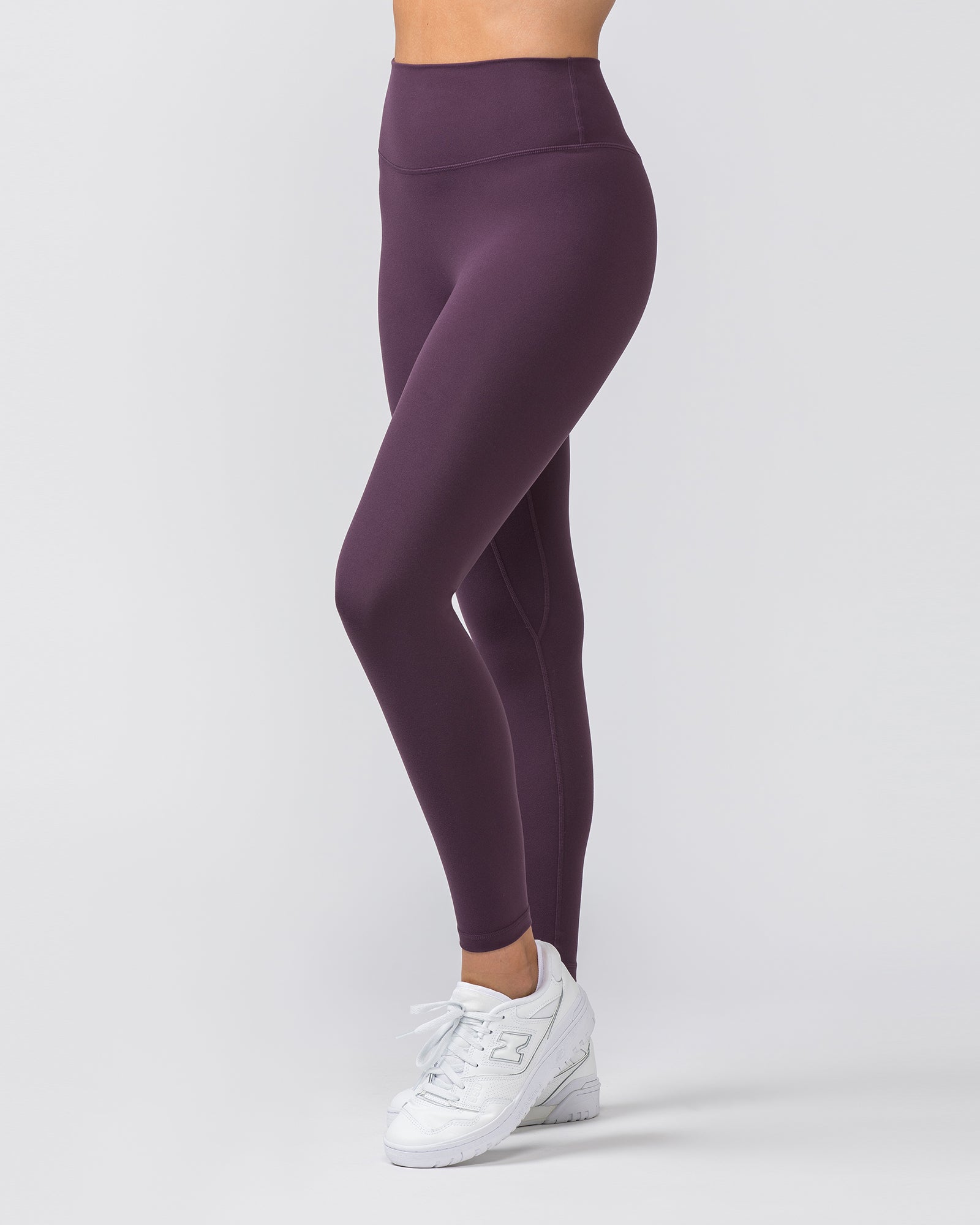 Zero Rise Everyday Ankle Length Leggings - Midnight Plum