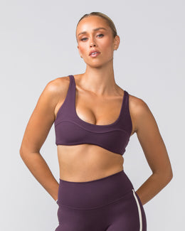 Scoop Everyday Bralette - Midnight Plum