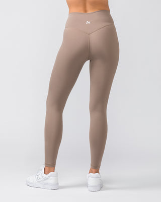 Zero Rise Everyday Ankle Length Leggings - Mushroom-Leggings-XXS-022452MUSHRM-XXS-MNAPPRL29580-1-Muscle Nation