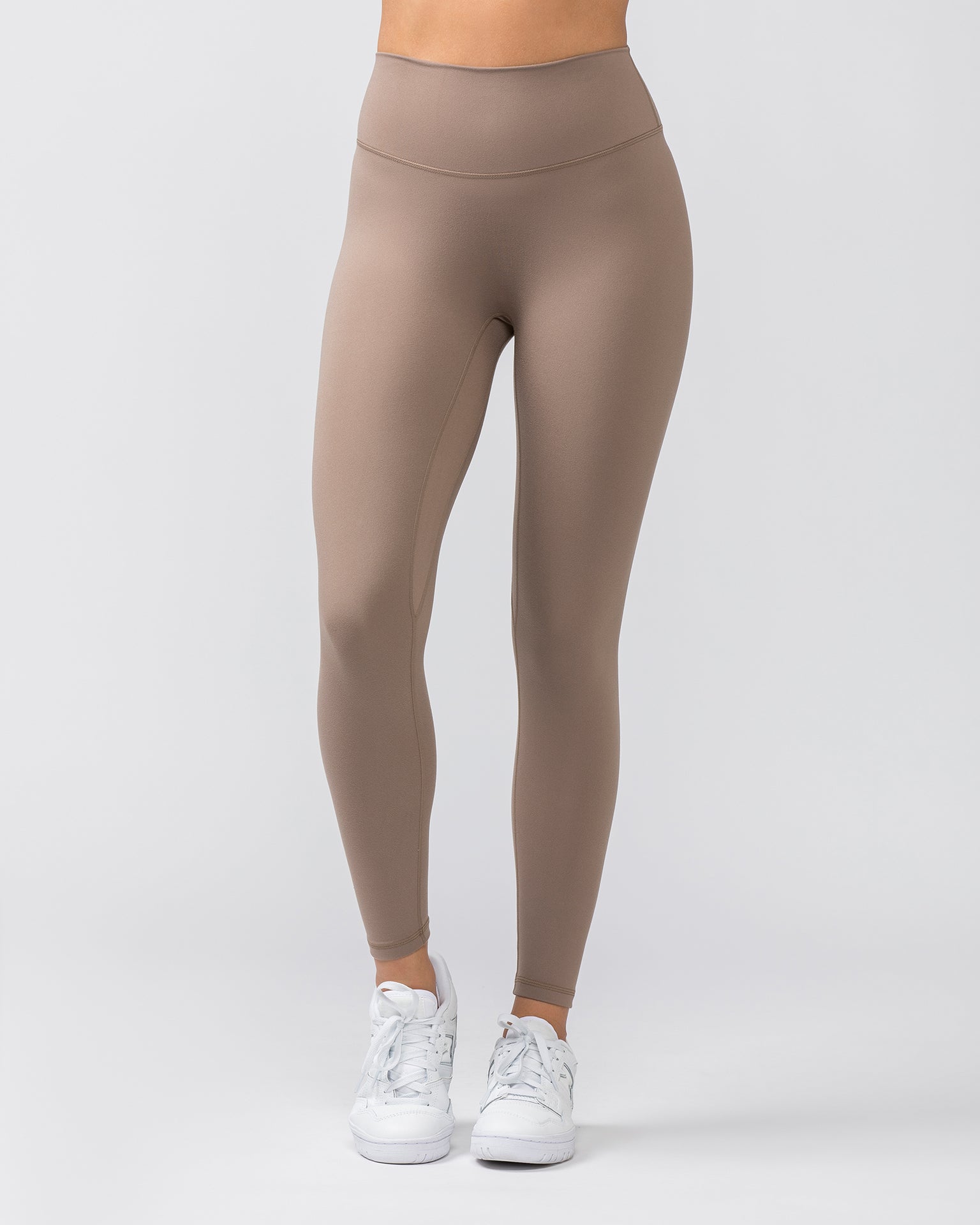 Zero Rise Everyday Ankle Length Leggings - Mushroom-Leggings-XXS-022452MUSHRM-XXS-MNAPPRL29580-2-Muscle Nation