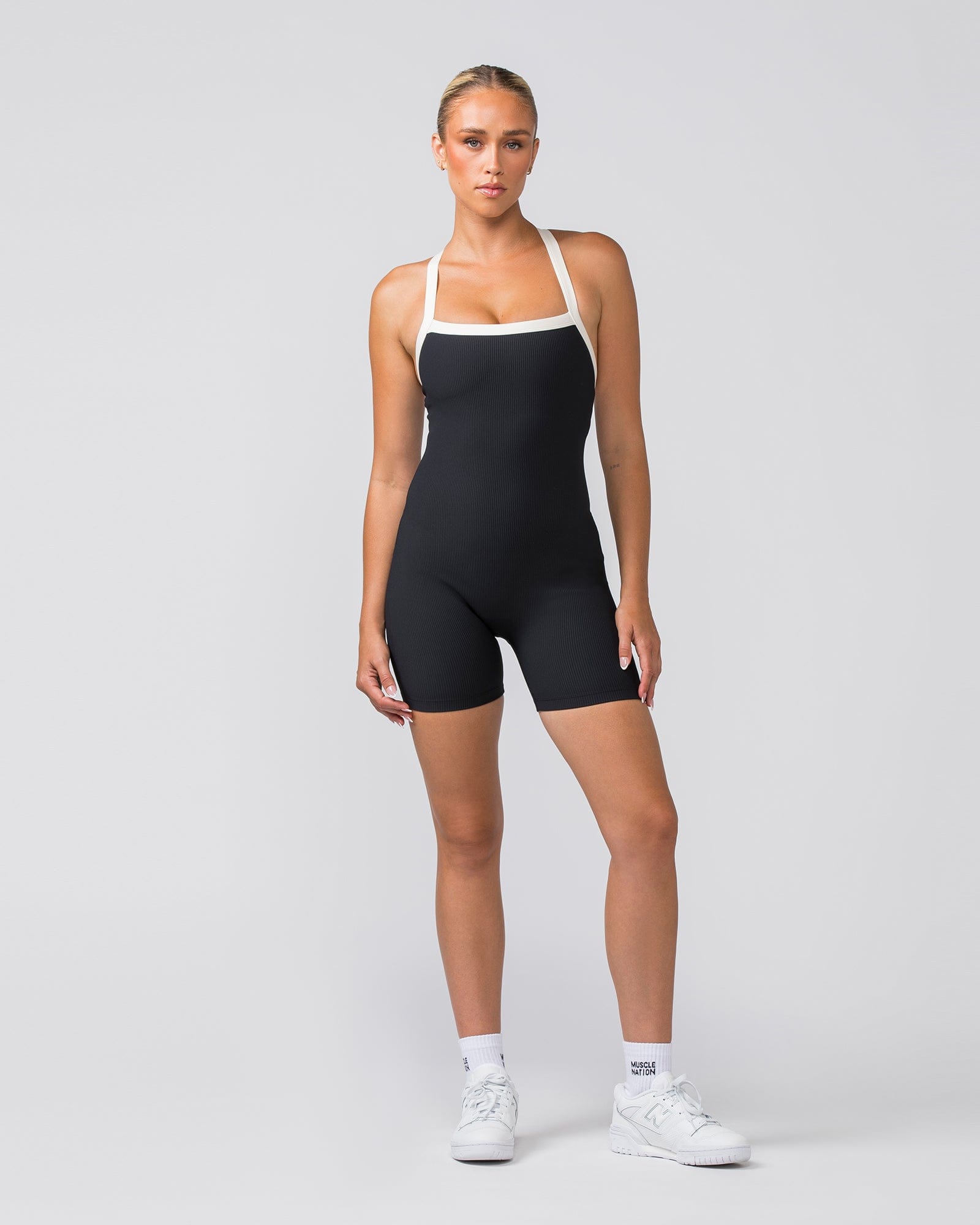 Adore One Piece - Black / Dew | Muscle Nation