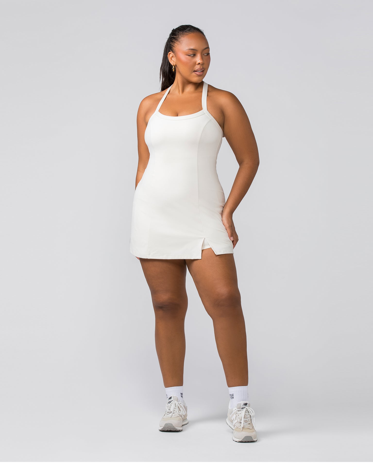 Clubhouse Everyday Dress - Dew-One Piece-XXS-032409DEW-XXS-MNAPPRL29833-6-Muscle Nation